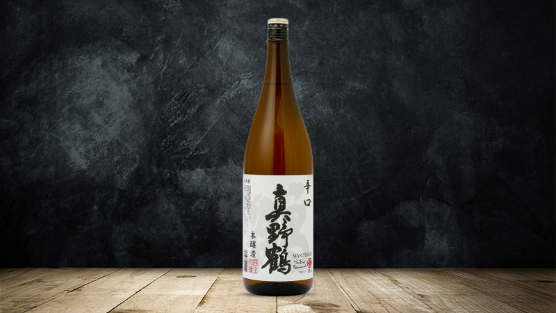 Rượu Sake Manotsuru Honjozo Karakuchi Tsuru 1800ml