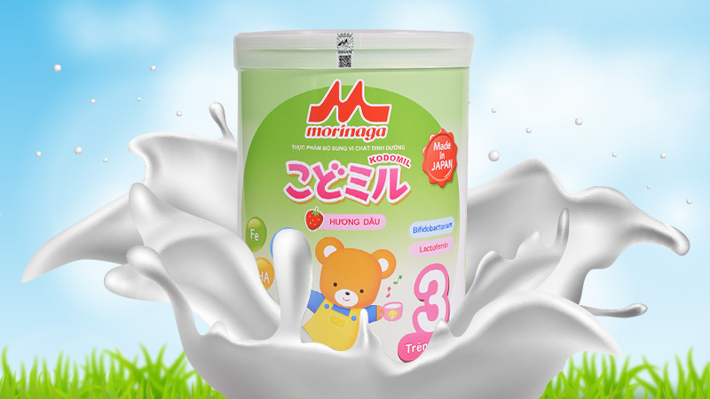 Sữa Morinaga Kodomil số 3 Nhật Bản 850g (Cho bé 36 tháng trở lên)