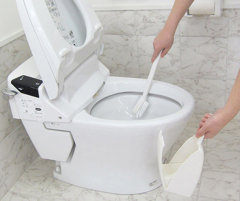 Chổi cọ toilet Towa (Đầu tròn)