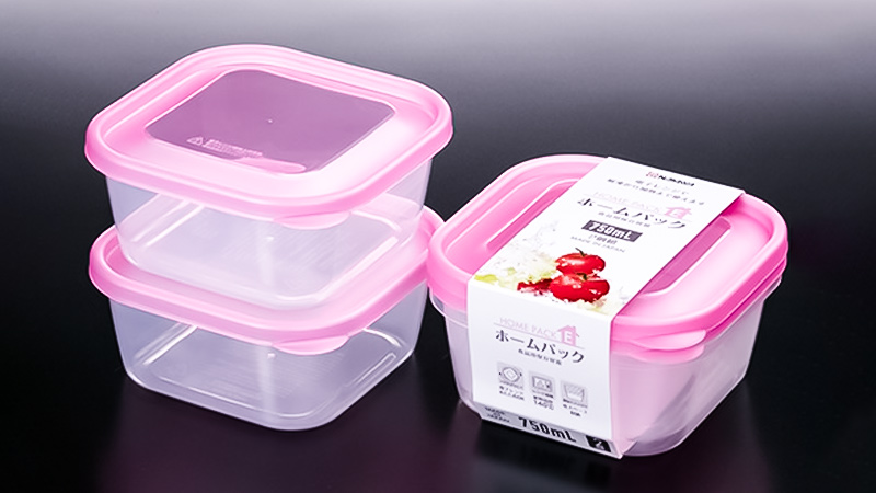 Combo 2 hộp nhựa đựng thực phẩm cao cấp Nhật Bản