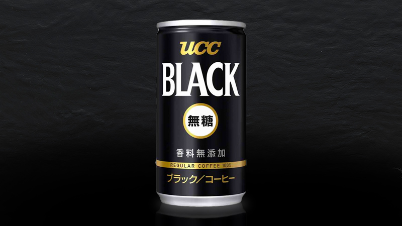 Cà phê lon không đường UCC Black Sugar Free 185g