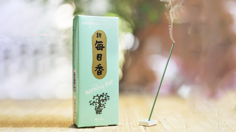 Combo 2 hộp hương Nippon Kodo Morning Star Gardenia 200 que (Hương hoa dành dành)