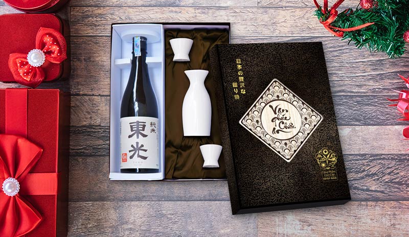 Hộp quà rượu Sake Toko Junmai