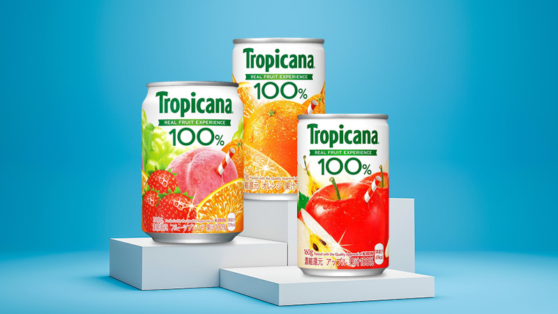 Nước ép trái cây Kirin Tropicana 160g