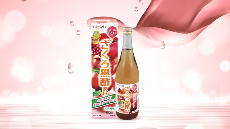 Nước uống giấm lựu Itoh Vinepple 720ml
