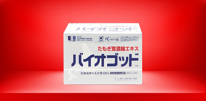 Nước uống hỗ trợ tăng miễn dịch chiết xuất nấm Tamogi BBB Inc Bio God (Hộp 30 gói x 80ml)