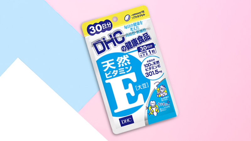 Viên uống bổ sung Vitamin E DHC Nhật Bản 30 viên (Chính hãng)