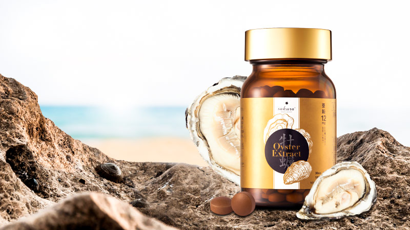 Viên uống tăng cường sức khỏe tinh chất hào tươi Sakura Oyster Extract 120 viên