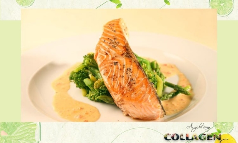 Cá là thực phẩm rất nhiều chất dinh dưỡng và trong đó là collagen
