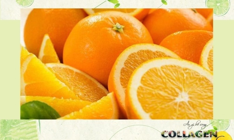 Vitamin C là chất cần thiết để giúp cơ thể sản sinh ra collagen