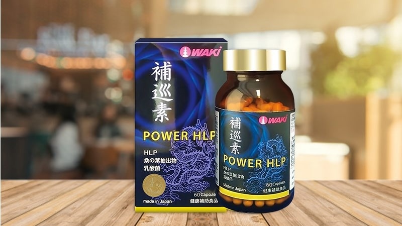 Thuốc chống đột quỵ Nhật Bản Waki Power HLP 60 viên