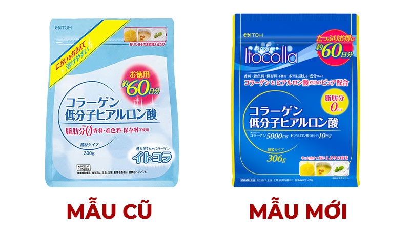 Bột uống Collagen Hyaluronic Acid 300g (Nội địa Nhật Bản)
