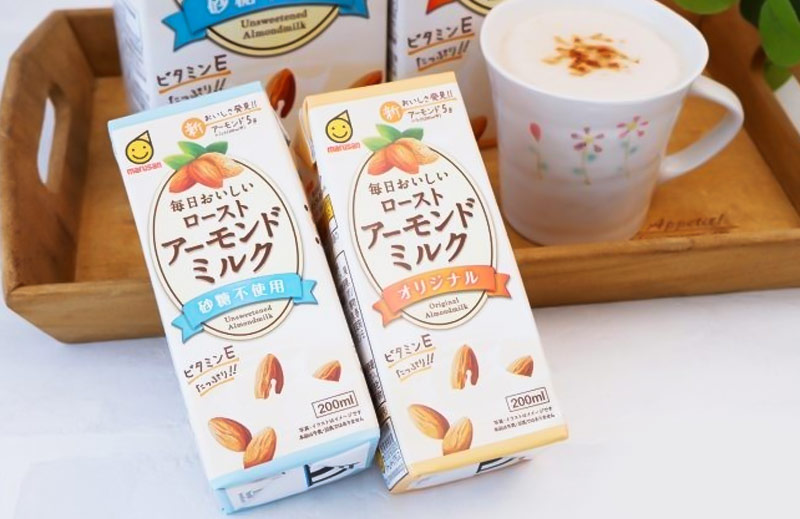 Combo 24 hộp sữa hạnh nhân không đường Marusan Original 200ml