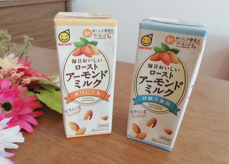 Combo 24 hộp sữa hạnh nhân không đường Marusan Original 200ml