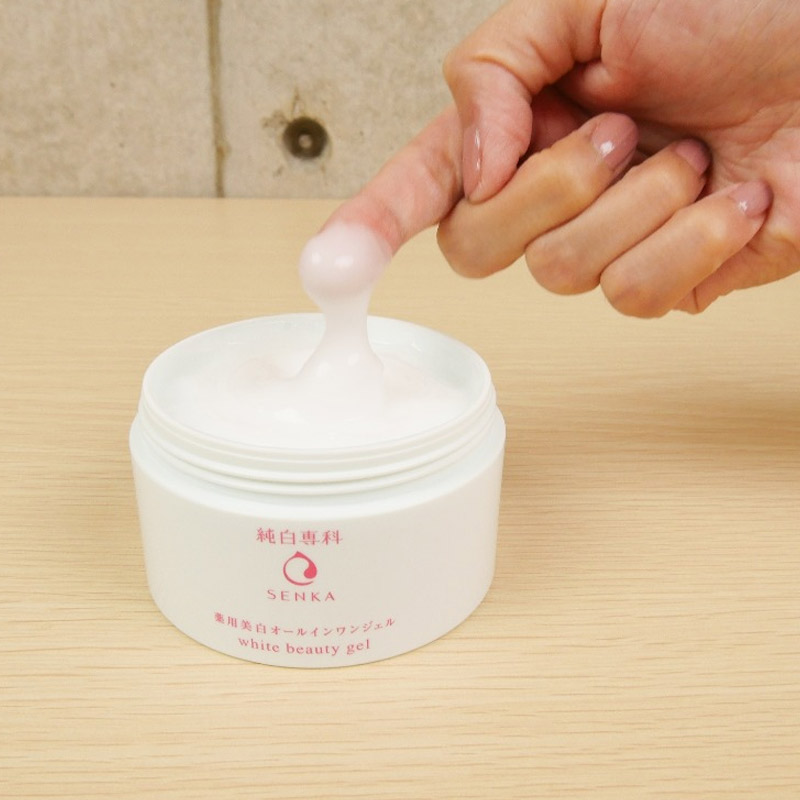 Kem dưỡng trắng da Senka White Beauty Cream 100g
