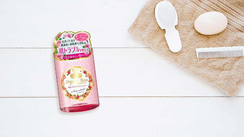 nước hoa hồng Meishoku Organic Rose Skin Conditioner 200ml