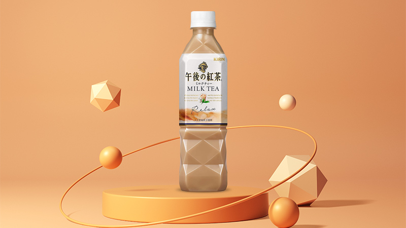 Combo 6 chai trà sữa Kirin Beverage 500ml