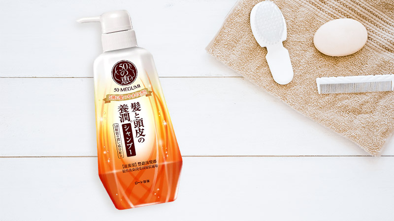 Dầu gội dưỡng tóc ẩm và mềm mượt 50 Megumi Smooth And Moist Shampoo 400ml