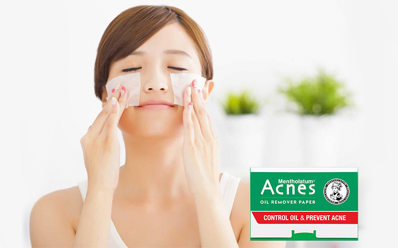 Giấy thấm dầu Acnes Oil Remover Paper 100 tờ