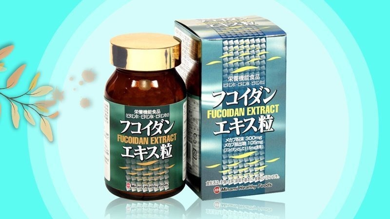 Viên uống hỗ trợ điều trị ung thư Minami Okinawa Fucoidan Extract 240 viên.