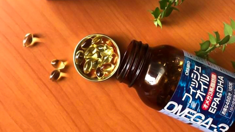 Viên uống bổ mắt Omega-3 Orihiro 180 viên