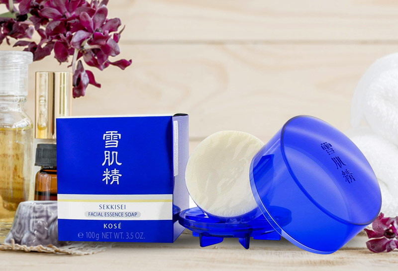 Xà phòng rửa mặt Kose Sekkisei Facial Essence Soap 100g
