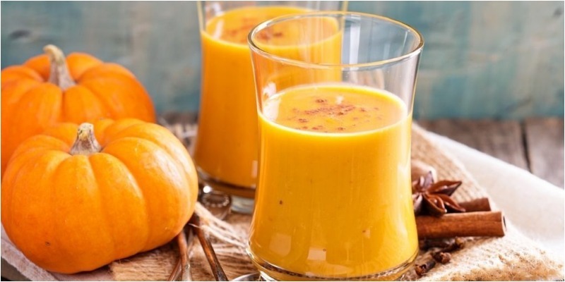 Smoothie giảm cân với bí ngô