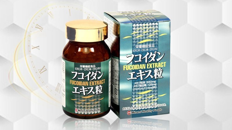 Viên uống hỗ trợ điều trị ung thư Minami Okinawa Fucoidan Extract