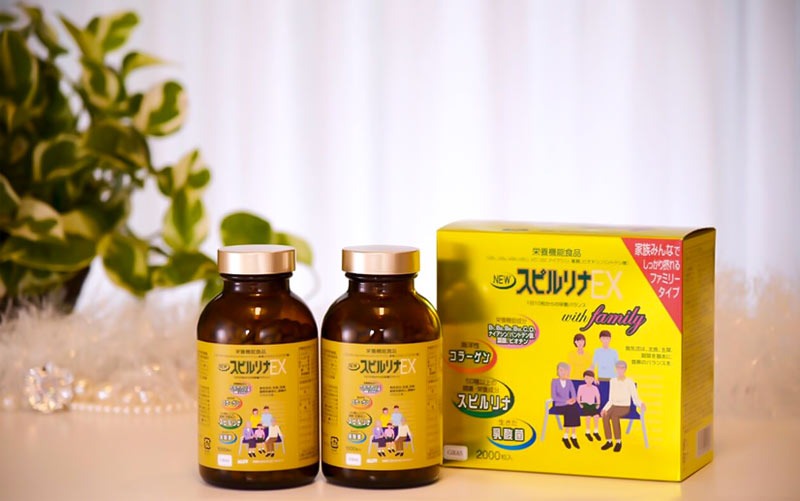 Tảo xoắn vàng cao cấp Spirulina EX