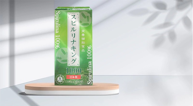 Tảo xoắn Spirulina King 100% Ably