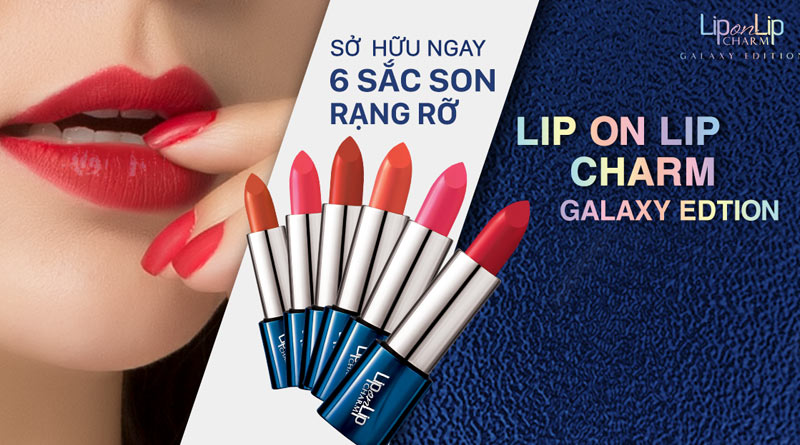 Son lì Rohto Lip On Lip Charm Galaxy Edition Galaxy Edition 4g