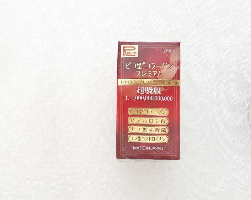 Viên uống Collagen Pico Premium Ribeto Shoji 300mg 75 viên 