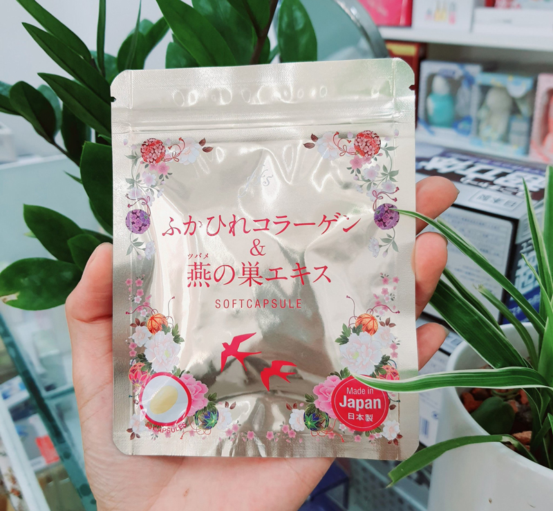 Viên uống Collagen tươi chiết xuất tổ yến Nhật Bản 30 viên