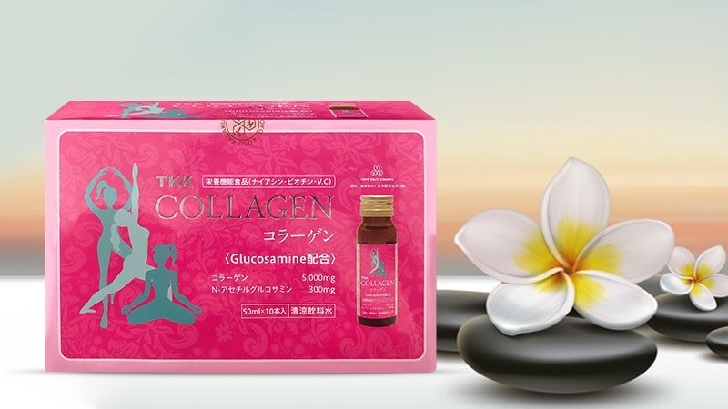 Nước uống Collagen Glucosamine (Hộp 10 chai x 50ml)