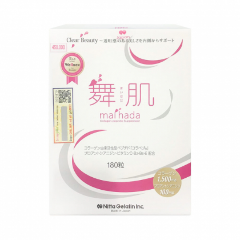  Viên uống collagen đẹp da Maihada 180 viên