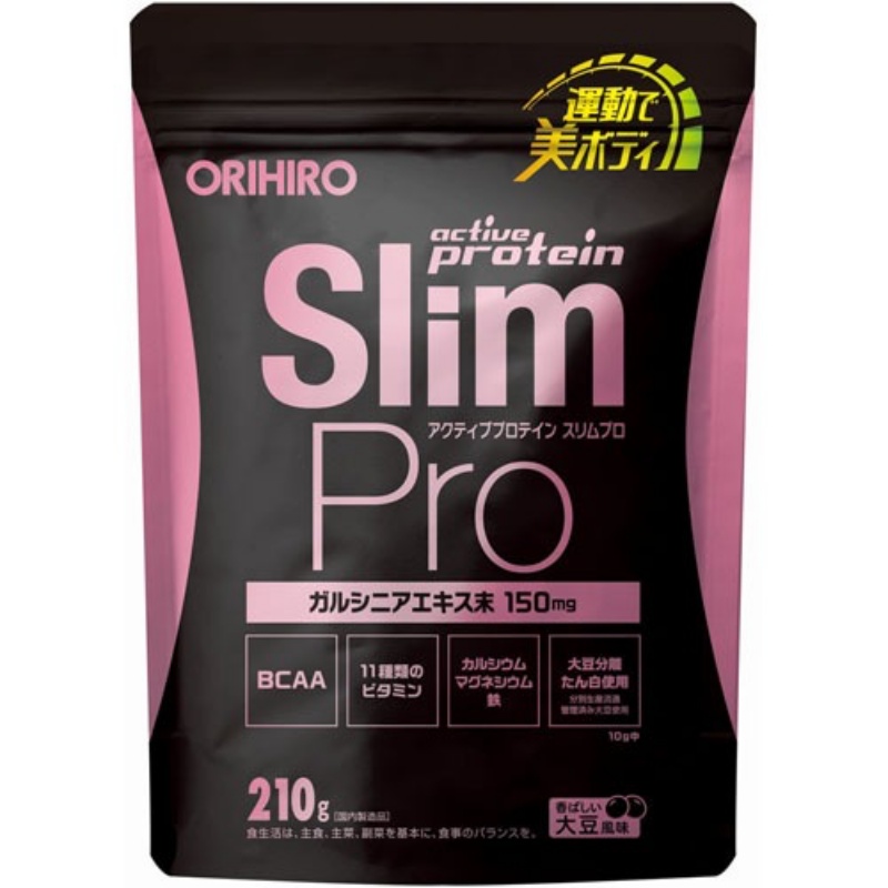 Bột hạn chế cân nặng Orihiro Active Protein Slim Pro Nhật Bản 210g