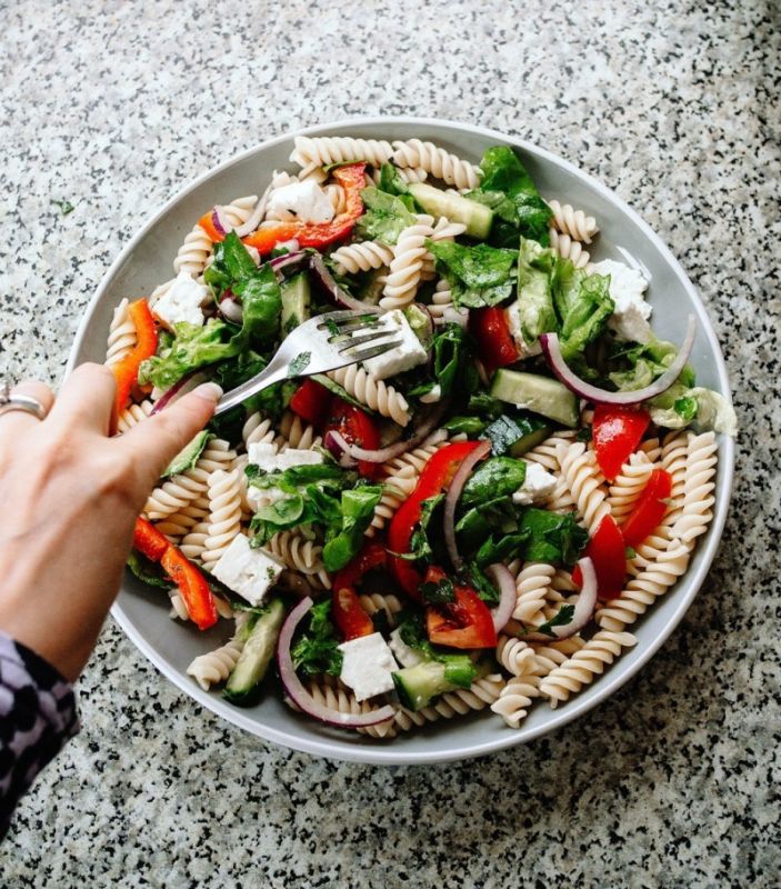 SALAD PASTA ĐƠN GIẢN 