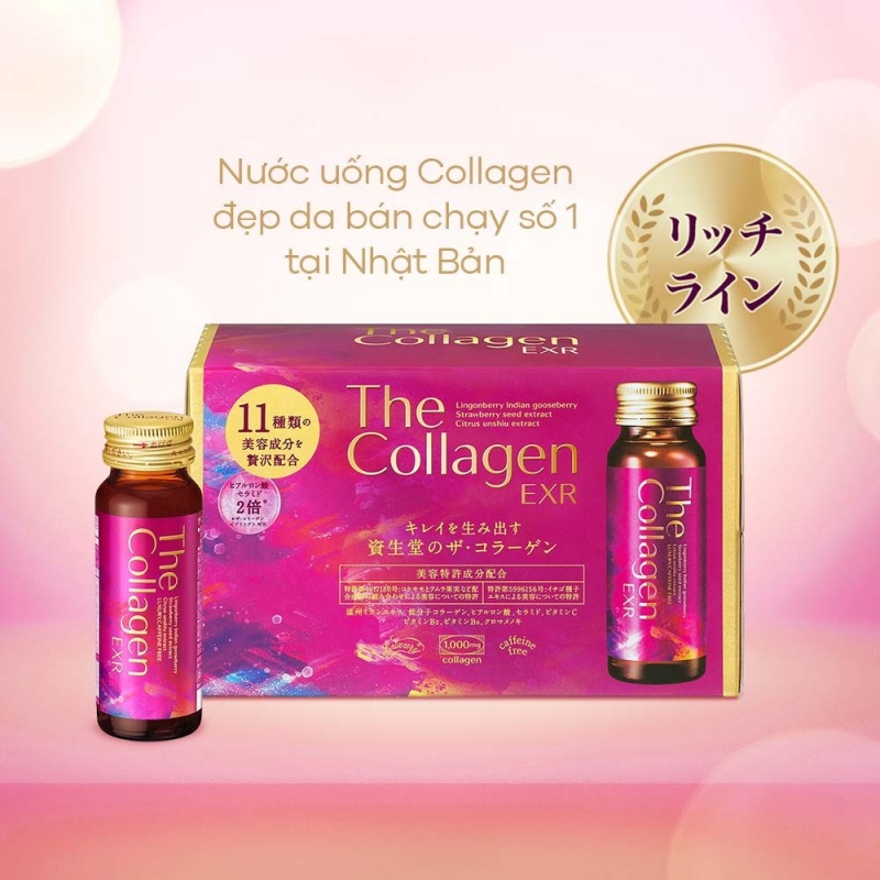 Collagen dạng nước Nhật Bản Shiseido The Collagen EXR