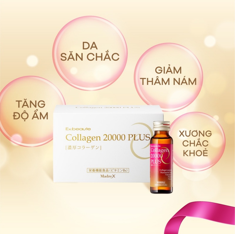 Collagen dạng nước Nhật Bản 20000mg Plus 