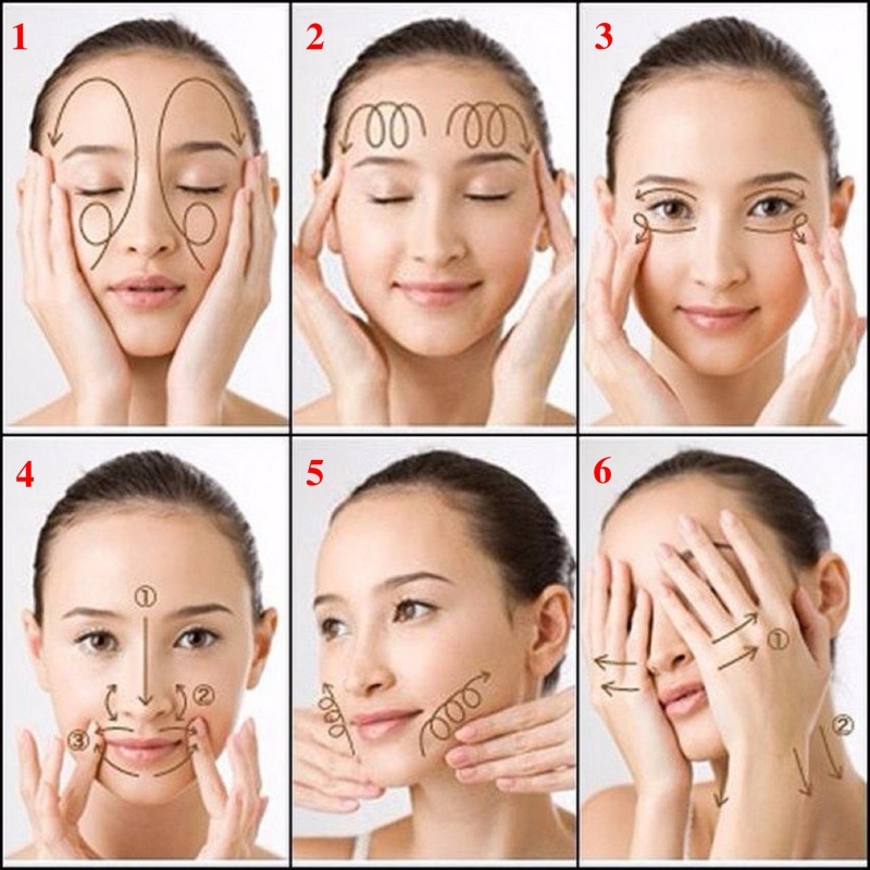 Cách mát xa mặt chống nhăn chỉ với 5 phút mỗi ngày