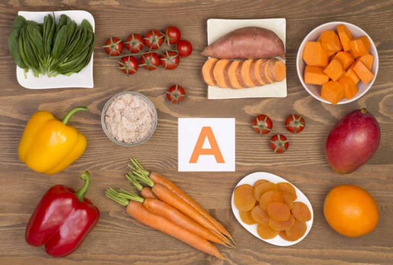 Vitamin A cũng giúp thúc đẩy sự phát triển khỏe mạnh của da và tóc