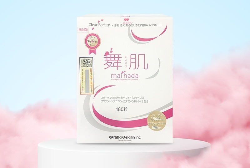 Collagen dạng viên của Nhật Bản Maihada 180 viên