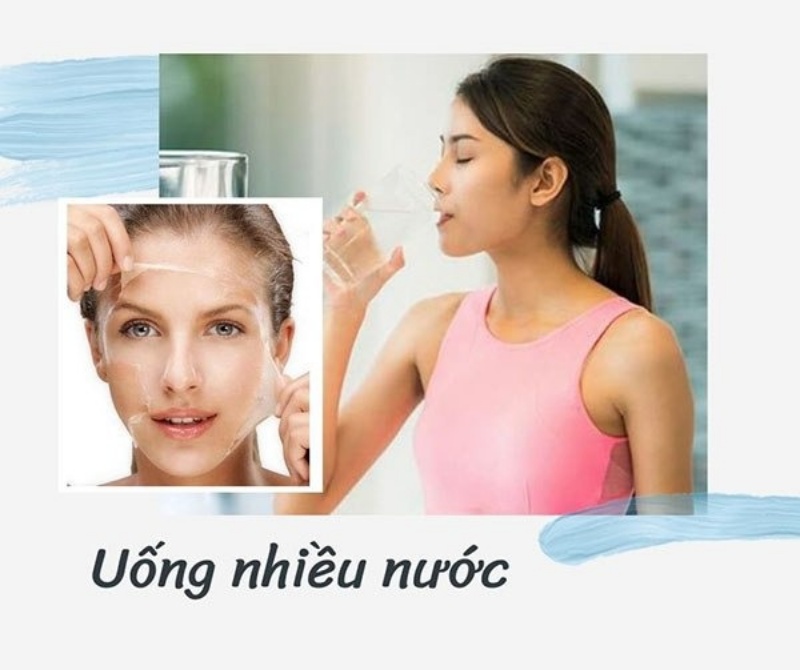 Bổ sung đủ 2 lít nước mỗi ngày cho cơ thể