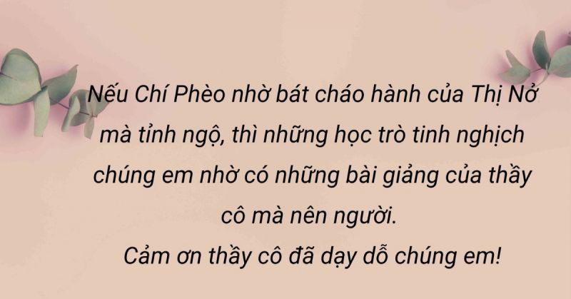 Lời chúc 20/11 ngắn gọn, hay nhất