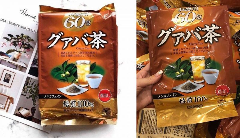 Trà giảm cân tinh chất lá ổi Orihiro Guava 60 gói