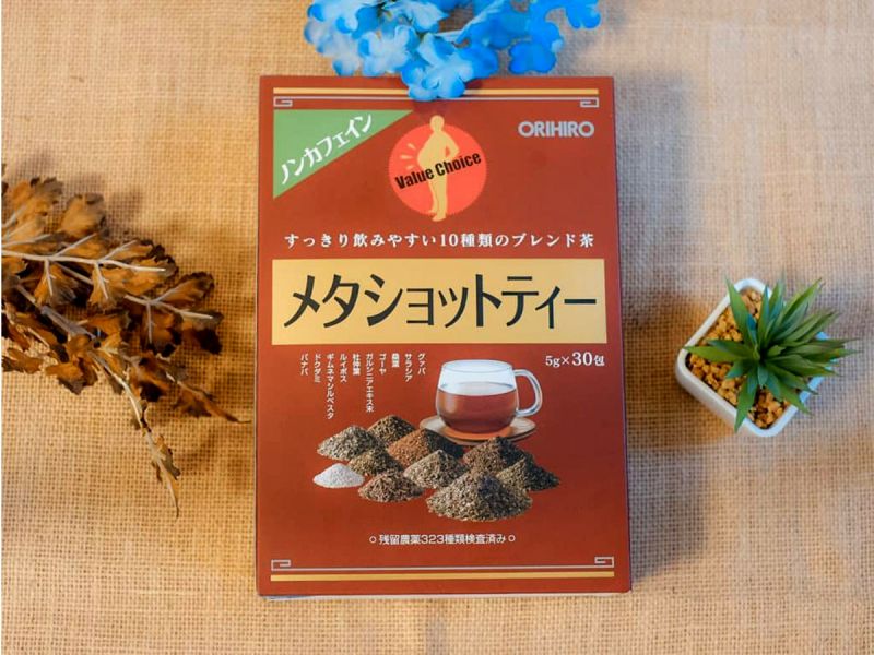 Trà giảm mỡ bụng Orihiro với 10 loại thảo mộc quý tốt cho sức khỏe