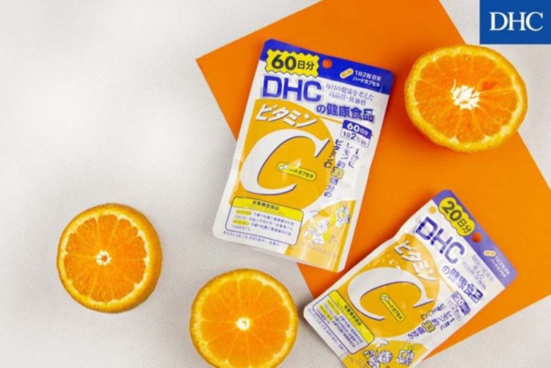 Viên vitamin C DHC mang đến nhiều hiệu quả tuyệt vời. Ảnh: Internet