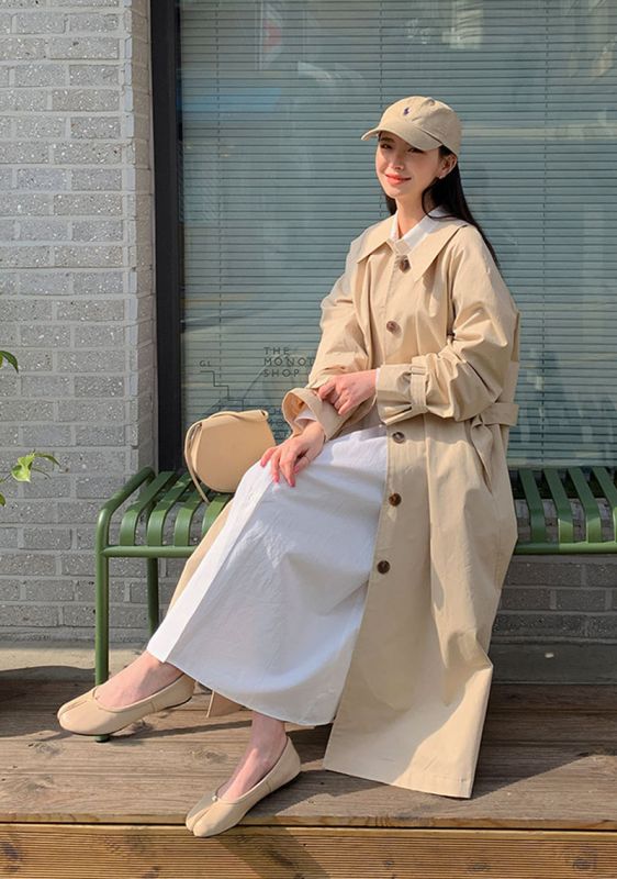 Trench coat giữ nhiệt đến Tết 2022. Ảnh: Internet