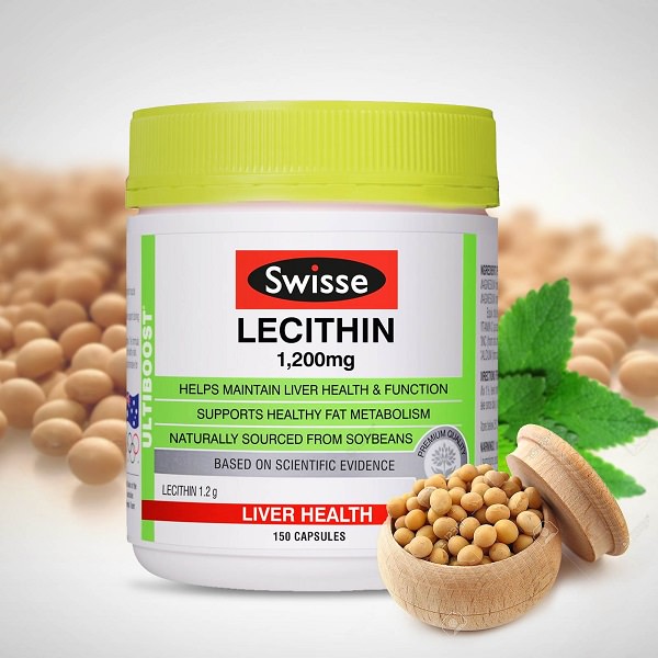 Mầm đậu nành Úc nổi tiếng Swisse Lecithin. Ảnh: Internet