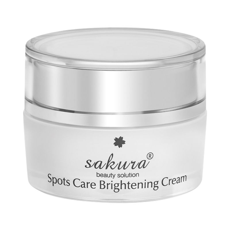 Sakura Spots Care Brightening Cream giúp dưỡng trắng, làm mờ vết thâm, xạm hiệu quả